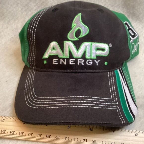 NASCAR Dale Earnhardt Jr. Amp Energy Green & Black Hat - Picture 3 of 6